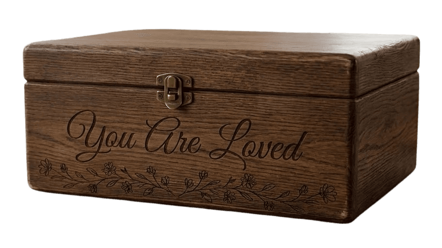 The Love Cards keepsake box